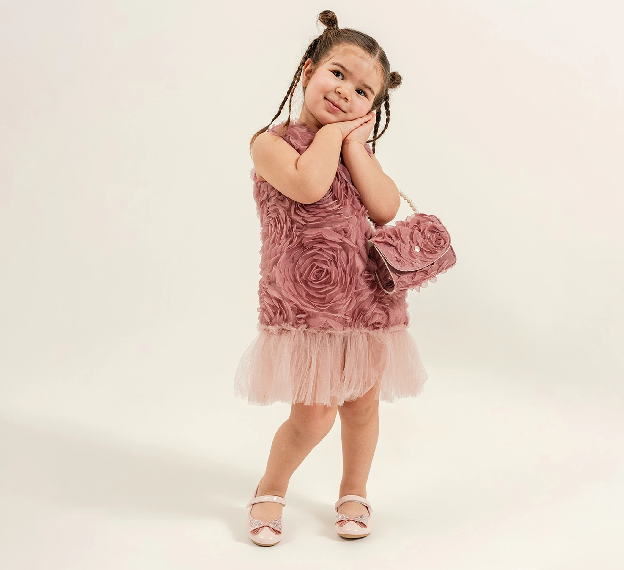 BAGET ÇANTALI ROSE DRESS 