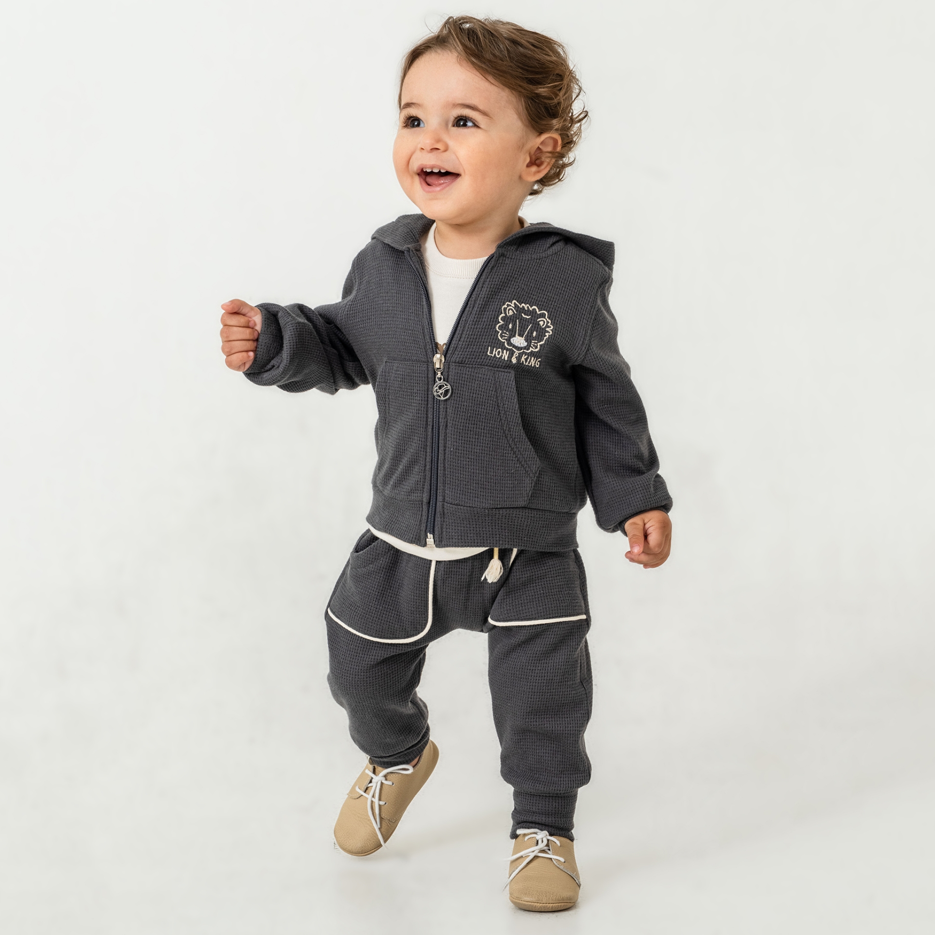 ASLAN NAKIŞ ŞALVARLI 3'LÜ TAKIM 