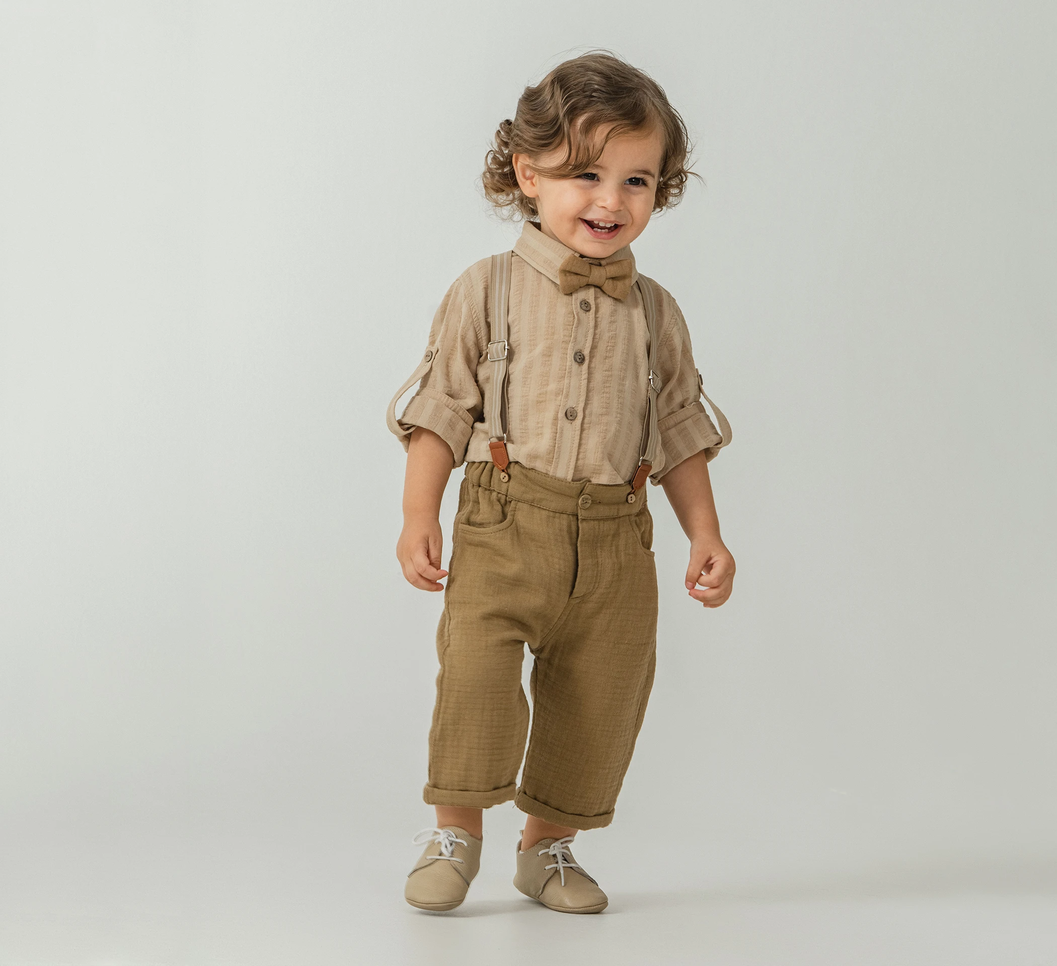 ÇİZGİLİ PAMUKLU GÖMLEK 2'Lİ TAKIM 