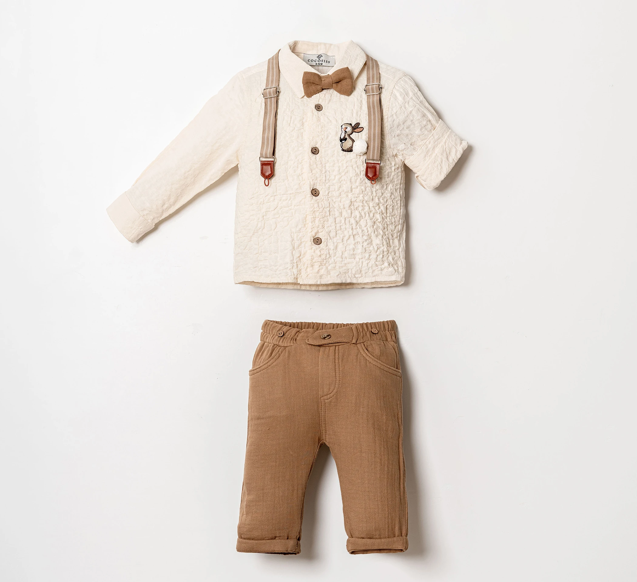 PONPON TAVŞANLI GÖMLEK 2'Lİ TAKIM 